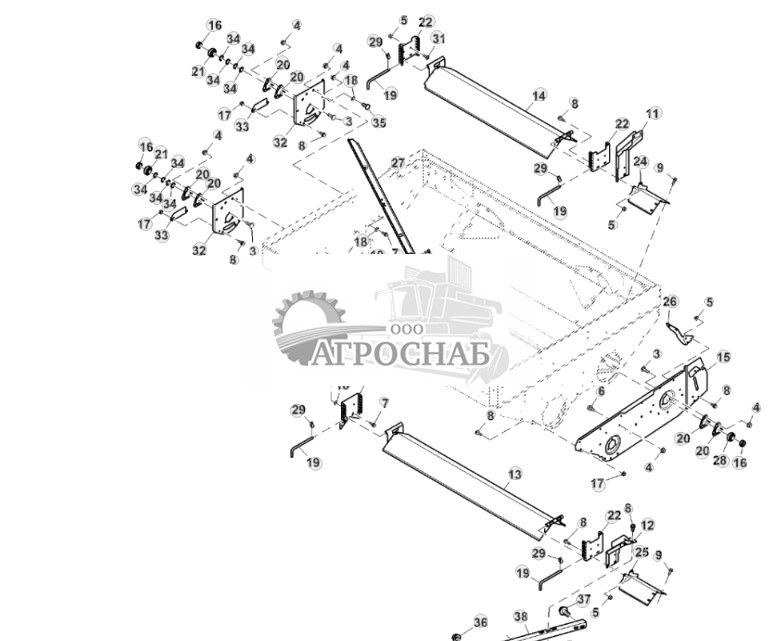 Регулируемая крышка поперечного шнека, 2,2 бушеляс - ST889039 793.jpg